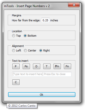 insert page numbers in pdf adobe